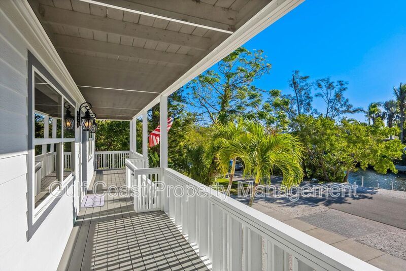 Exceptional Key West-Style Waterfront Estate | Annual Lease on Siesta Key property image