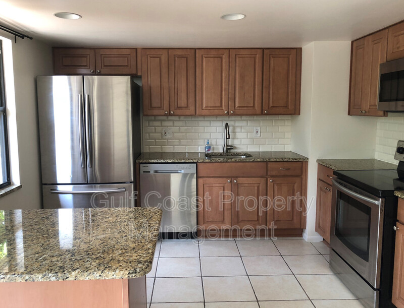 Tile floor in a modern Sarasota rental home managed by Gulf Coast Property Management